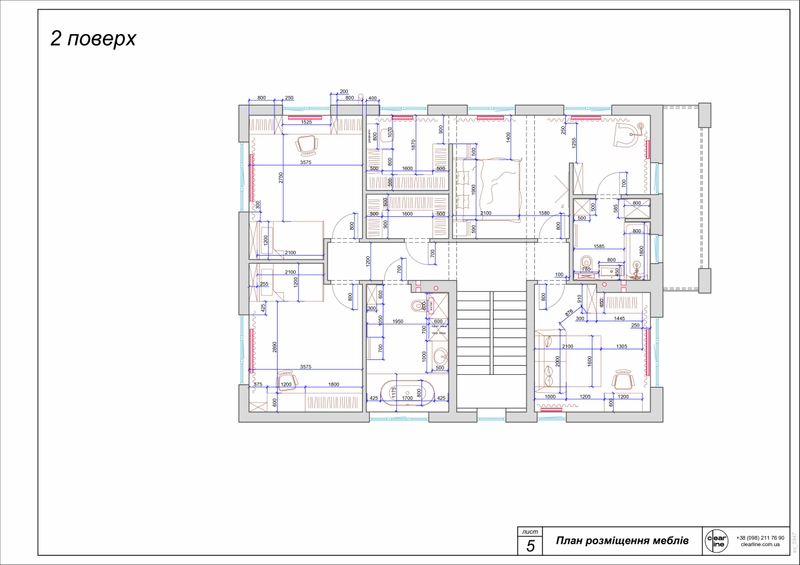 План возводимых конструкций в квартире