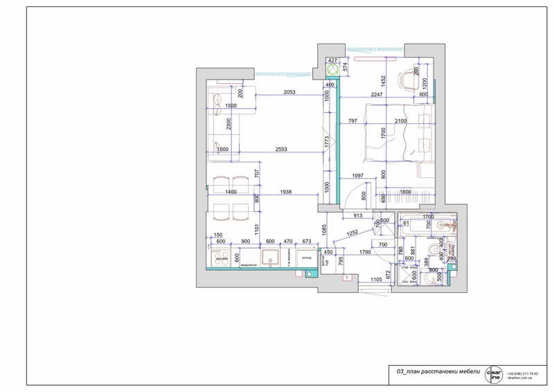 Apartment Furniture Layout Plan